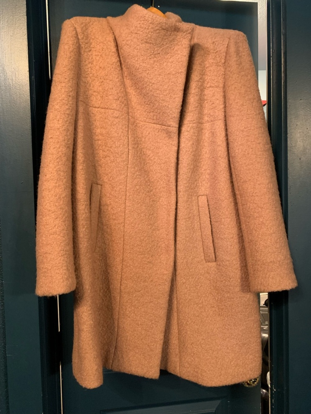 Kenneth Cole Blush Pink Jacket with Satin Lining